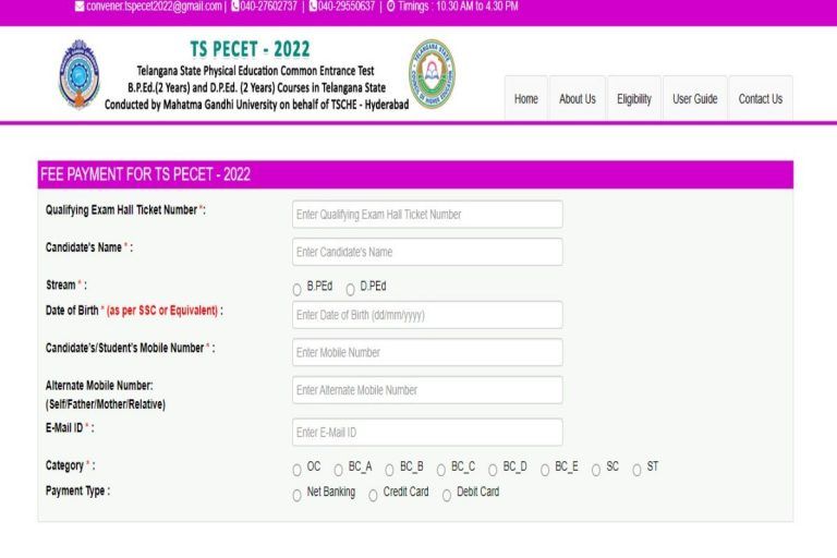Telangana TS PECET 2022 Registration Date Extended Till Aug 30; Here   s How to Apply at pecet.tsche.ac.in